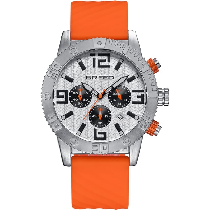 Breed Double Agent Chronograaf Horloge met Datum