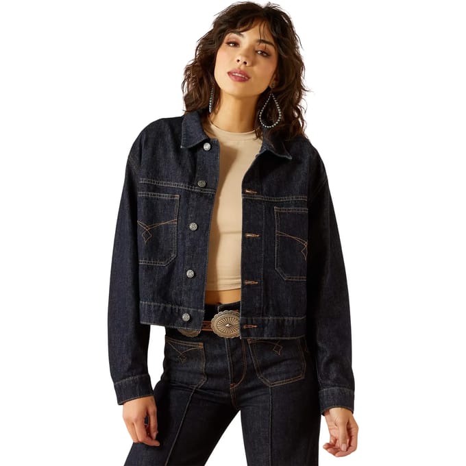 Dames spijkerjack Ariat Western Utility