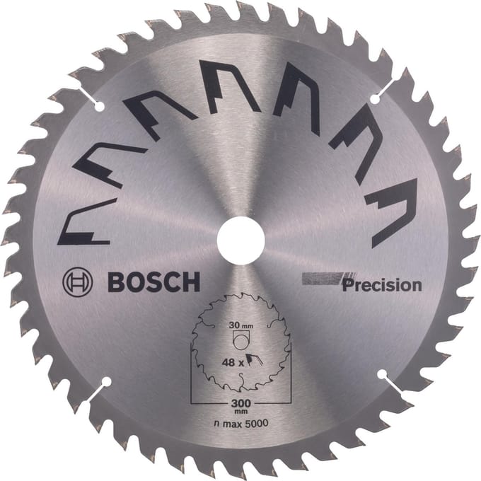 Bosch Cirkelzaagblad PRECISION - 300 x 30 x 3,2 mm - 48 tanden