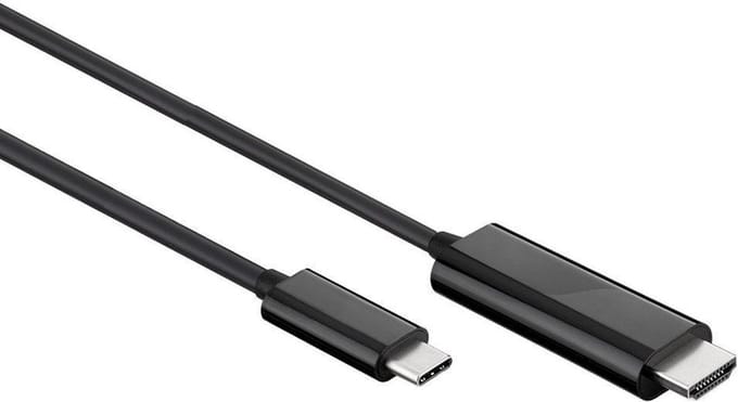 USB C naar HDMI kabel - 4K (60 Hz) - Male naar male - 3 meter - Allteq