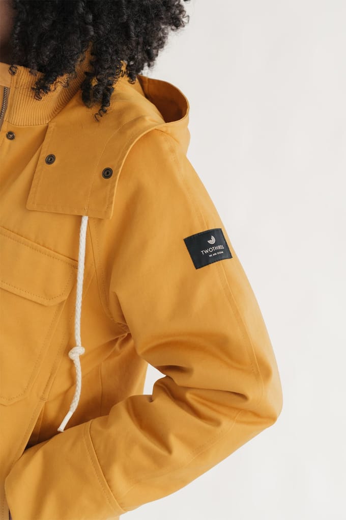 TWOTHIRDS Disko Jackets Mustard Taglia: S | Parka Outlet | Donna | Giallo