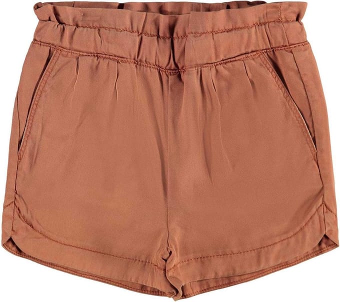 Name it short meisjes - roest - NMFbecky - maat 80