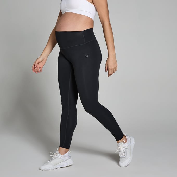 MP zwangerschapslegging met middelhoge taille voor dames - Zwart - S