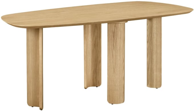 Selsey Calnes – Eettafel 180 x 90 cm, naturel eikenlook