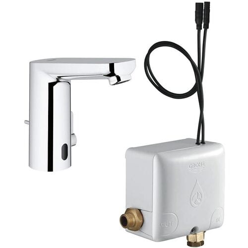 Grohe Eurosmart CE basin mixer with mixer and power box infrared electronics 36386001