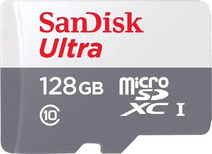 Micro SD Card SANDISK SDSQUNR-128G-GN3MN