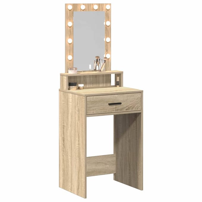 vidaXL - Kaptafel - Bruin - 50 - x - 41 - x - 140 - cm - Bewerkt - hout