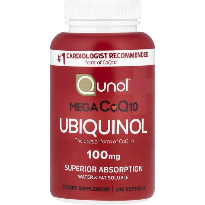 Mega Coq10 Ubiquinol, 100 Softgels