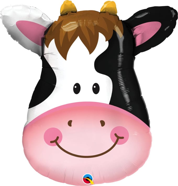 Qualatex - Folieballon - Supershape - Koe - Zonder vulling - 81cm