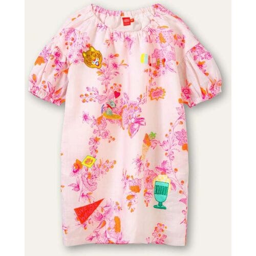 Oilily Dinky Jurk- maat152/12yr Wit
