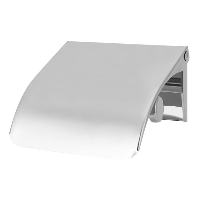 Wandgemonteerde Toiletrolpapierhouder RVS Badkamer Tissuepapier Doos Houder wit