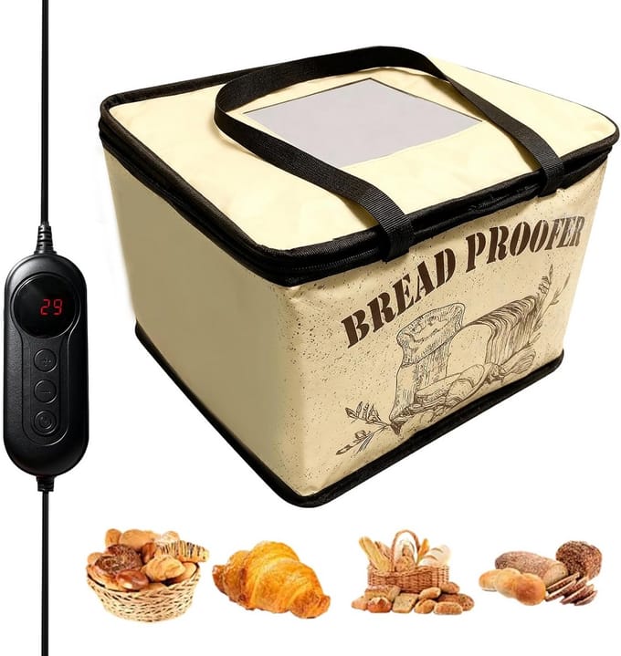 Opvouwbare Broeddoos met Temperatuurregeling voor deeg en Yoghurt