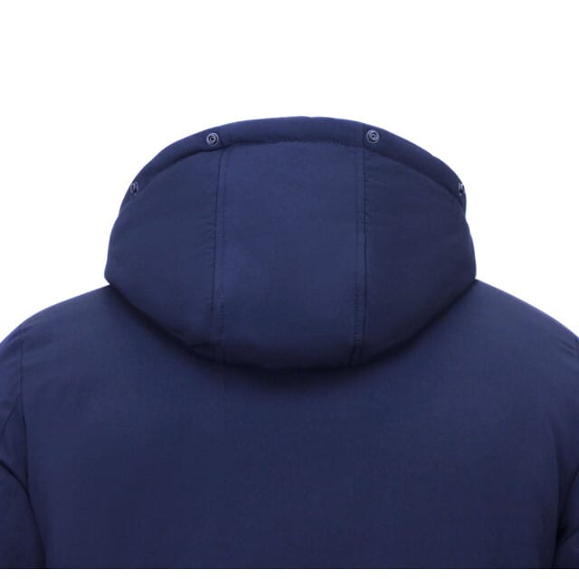 Korte Heren Winterjas Gewatteerd - 7015 - Blauw