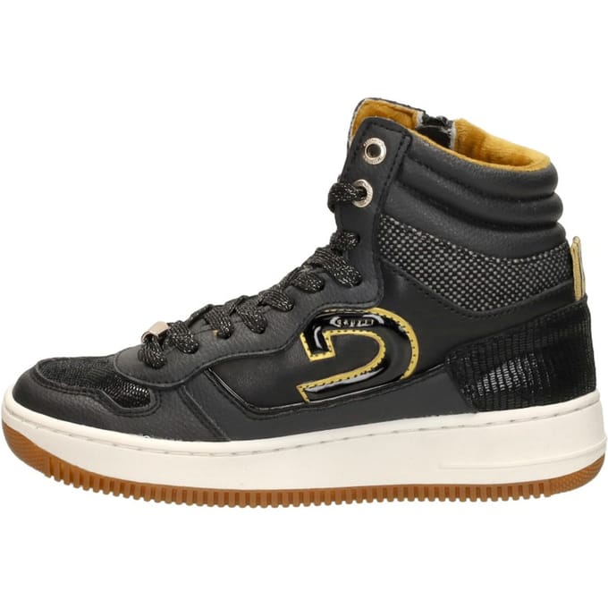Cruyff Campo High Sneakers Hoog - Zwart - Maat 30