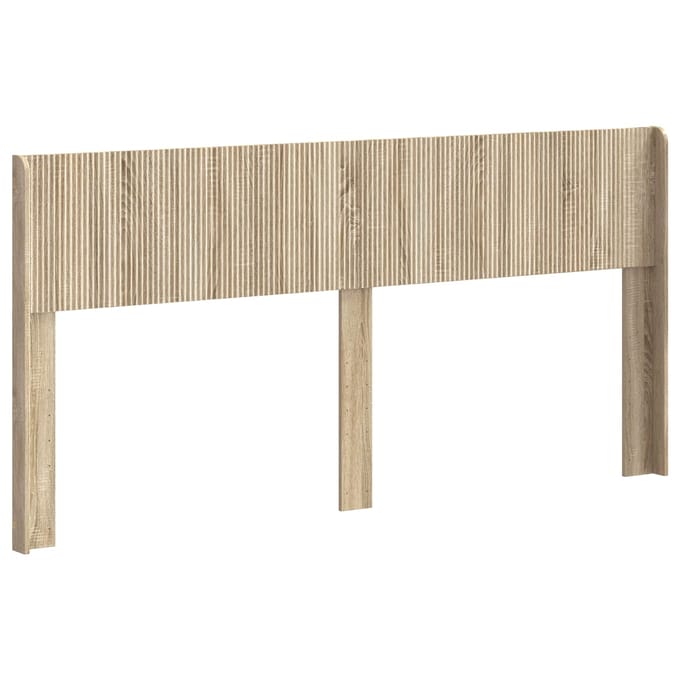 vidaXL - Hoofdbord - Sonoma - Eiken - PB