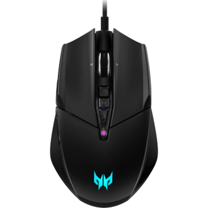 Acer Predator Cestus 335 Gaming Mouse – Gaming Muis – 19.000 DPI – Verlichting – USB Bedraad – Ergonomisch - Zwart