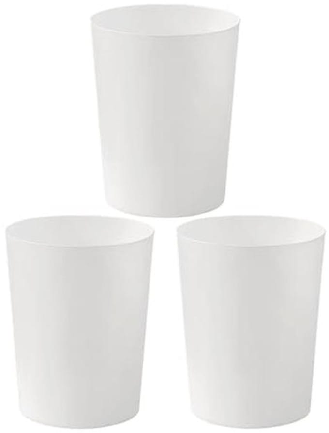 Afvalbak Set van 3 - 7.2L Prullenbak voor Keuken, Badkamer, Thuis