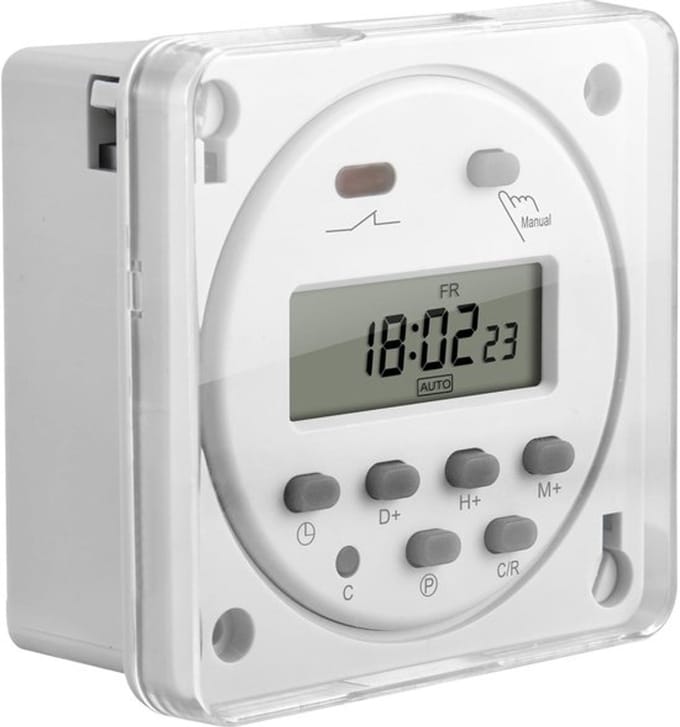 Dailygoods - Digitale Lcd Power Timer - Programmeerbare Schakelaar