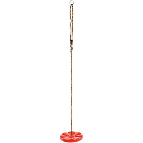 KBT Schotelschommel in Rood van 28cm - Schommelzitje van kunststof