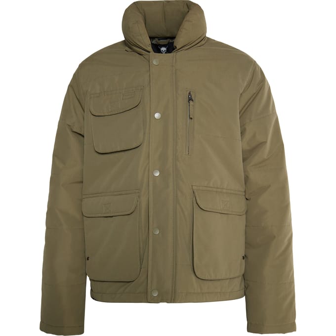 TUFFSKULL winterjas Heren militaire olijf