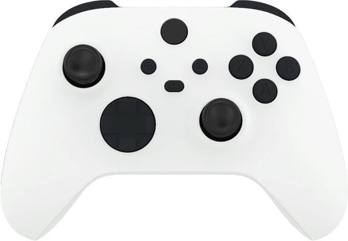 Clever White Black Controller (Xbox compatibel)