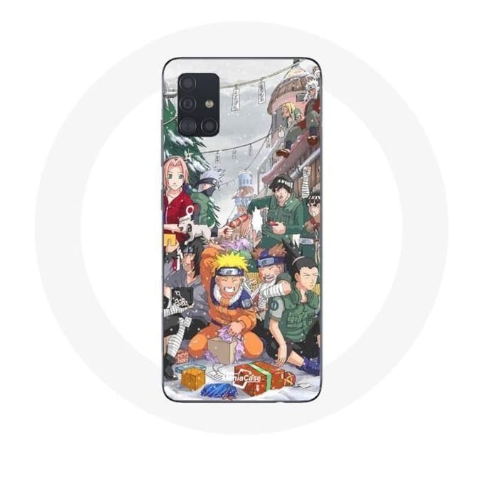 Coque pour Samsung Galaxy A71 Naruto Christmas Day Anime Manga