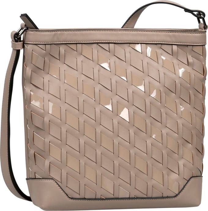 Gabor Schoudertas Lilien Cross Bag Patent Taupe