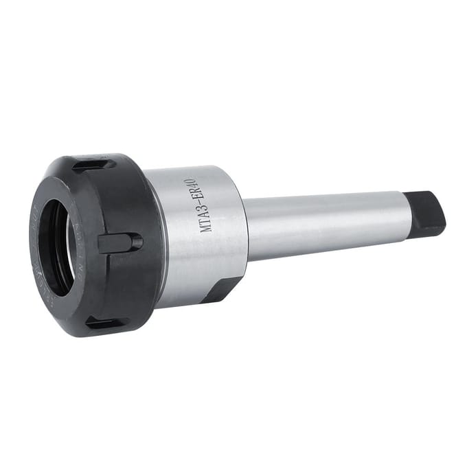 Koolstofstaal MTA3 ER40UM Morse Taper Spantanghouder voor Draaibank Freesmachine 326mm