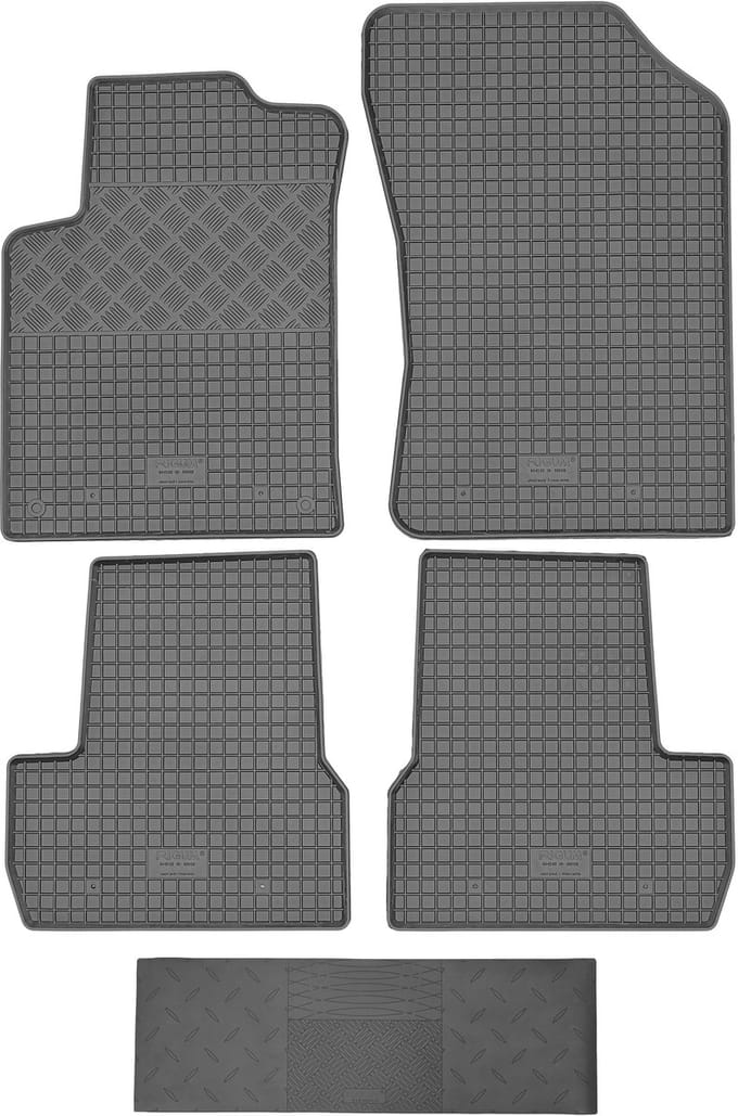 Rigum Citroen C3 II - Automatten - Gum - Zwart - 2010-2016