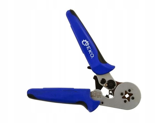 GEKO Zelfinstellende krimptang - vierkante krimp - 0,25-10 mm² - 175 mm lang