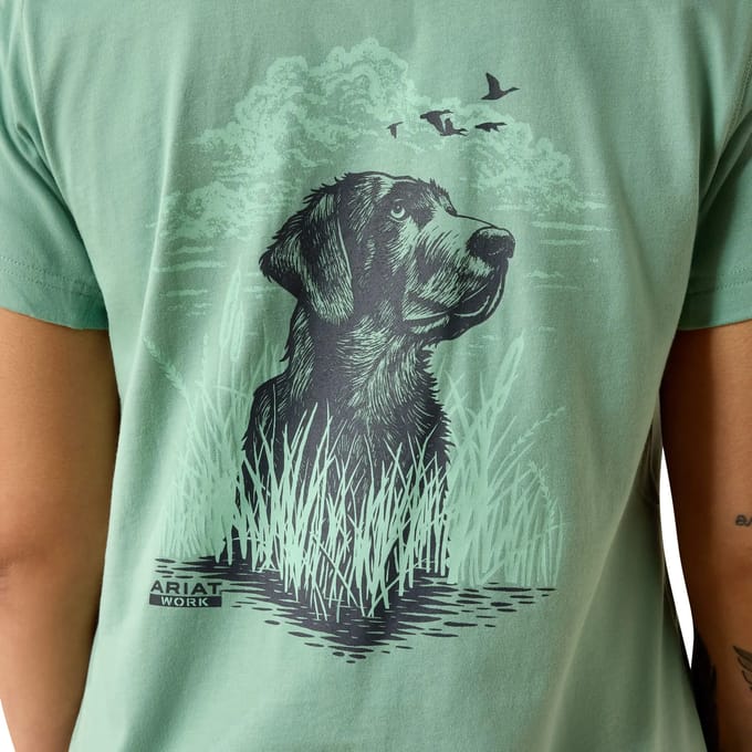 Dames-T-shirt Ariat Rebar Workman