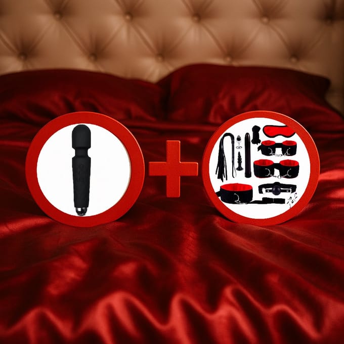BDSM + vibrator - voordeelbundel