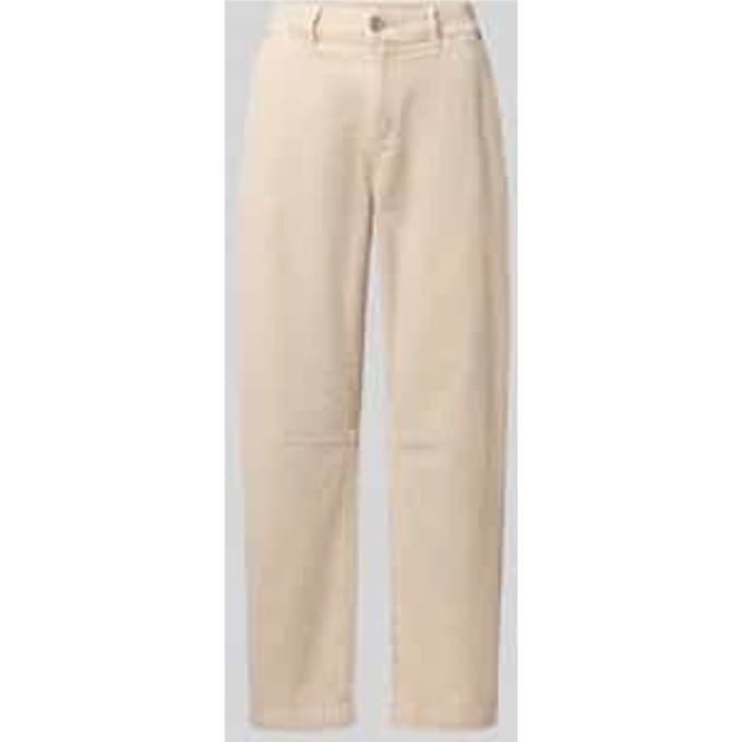 barrel fit corduroy broek van katoenmix
