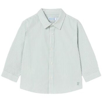 Overhemd Lange Mouw Mayoral 124 CAMISA MANGA LARGA Verde