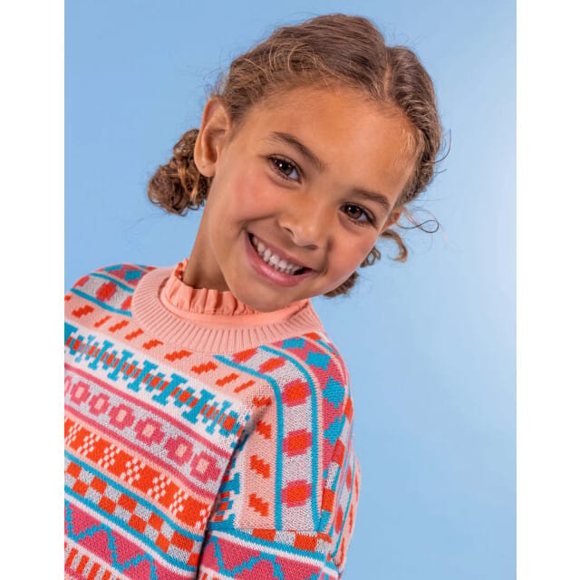Oilily Klock - Trui - Meisjes - Roze - 110/5yr