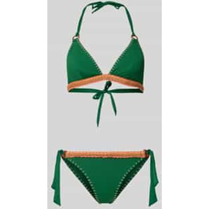 Bikini met gehaakt kant