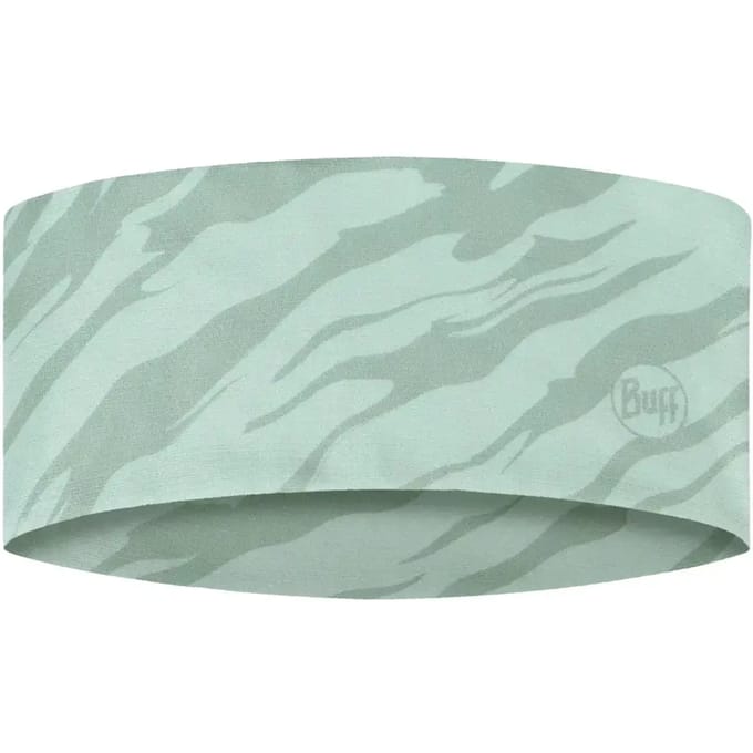 BUFF® CoolNet UV® Wide Headband ACES SEAGROVE GREEN - Hoofdband
