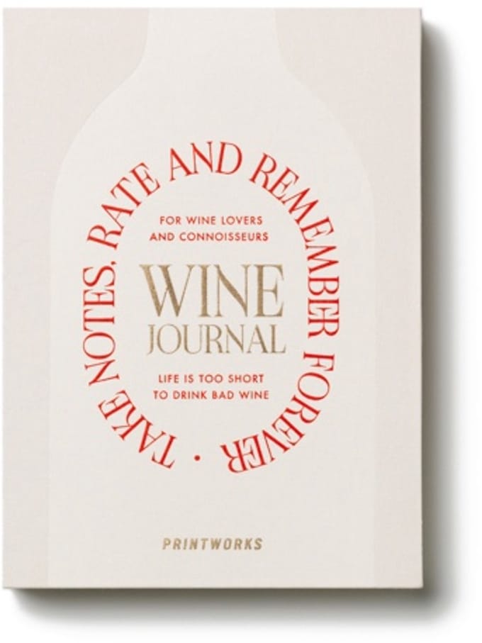 Printworks Wine Tasting Journal - Wijn Invulboek