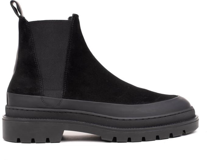 Hinson specter chelsea boots heren zwart leer
