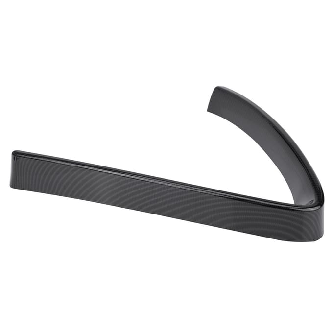 Auto Interieur Voorgrille Beschermframe Cover Trim voor Alfa Romeo Stelvio 20172018 black