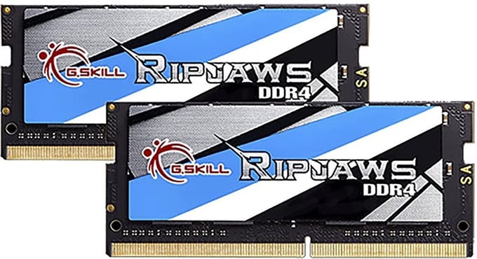 G.Skill Ripjaws SODIMM DDR4-2400 - 32GB - CL16 - Dual Channel (2 pcs) - Intel XMP - Zwart