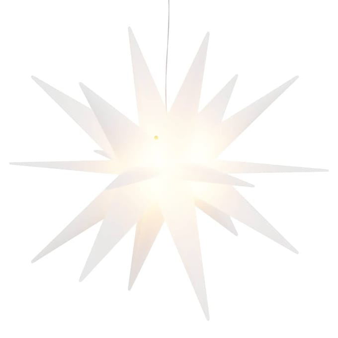 vidaXL - Kerstlamp - met - LED - inklapbaar - 57 - cm - wit