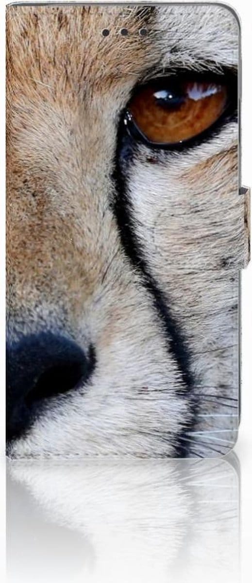Apple iPhone Xs Max Telefoonhoesje met Pasjes Cheetah