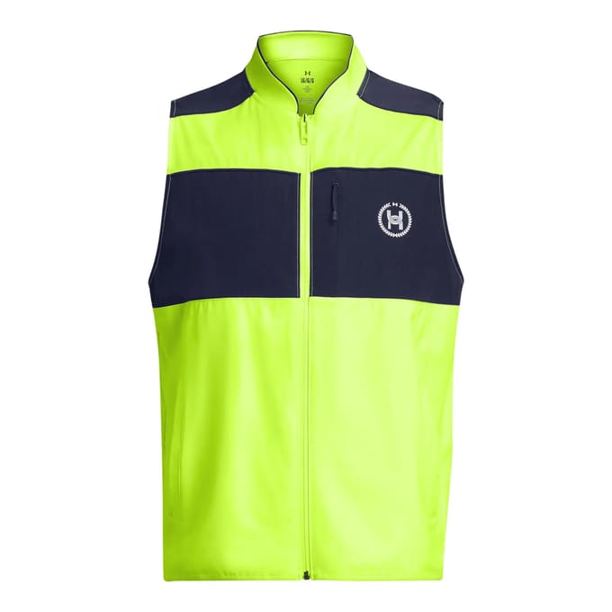 Under Armour Run Anywhere Vest Geel,Zwart L Man