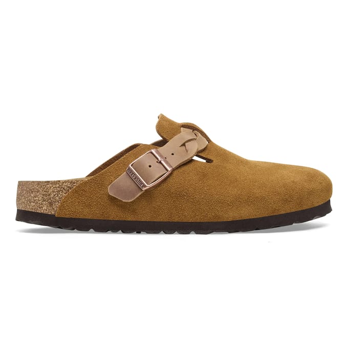 Birkenstock Boston Braided Suede