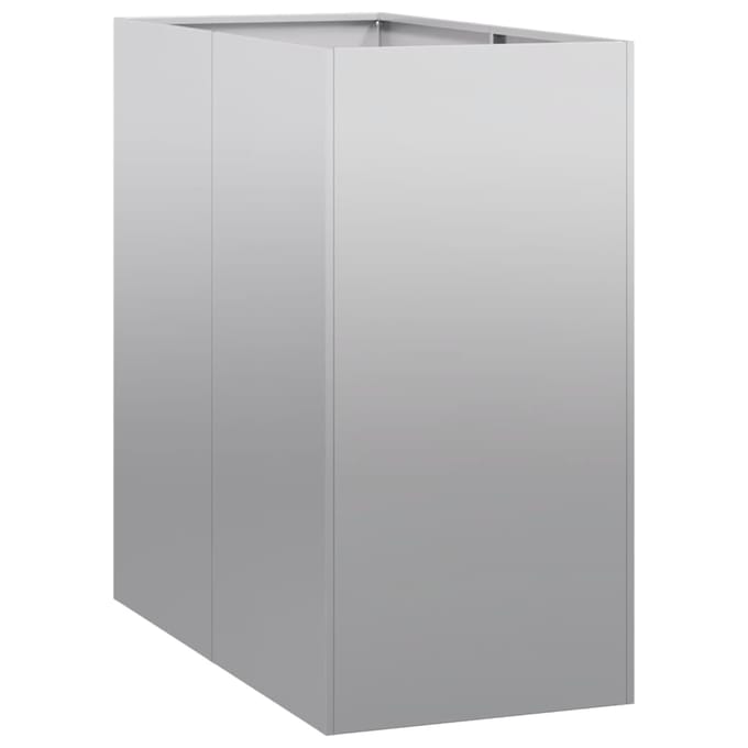 vidaXL - Plantenbak - 40x80x80 - cm - gegalvaniseerd - staal