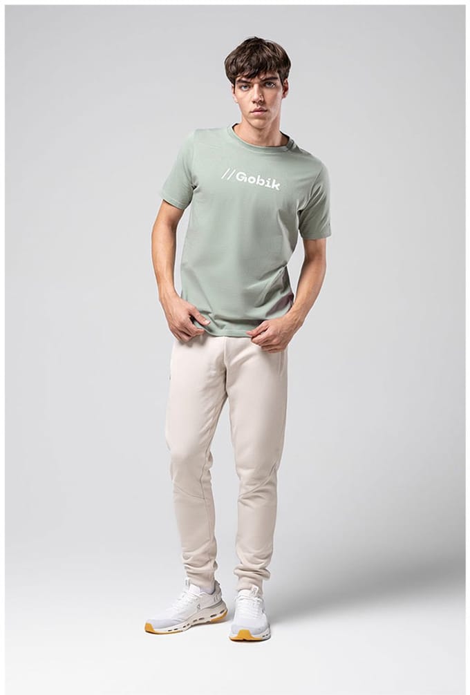 Gobik T-shirt Met Korte Mouwen Groen L Man