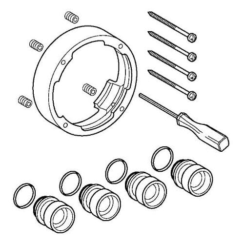 HANSA Verlengingsset HANSA 20 mm, 59912754