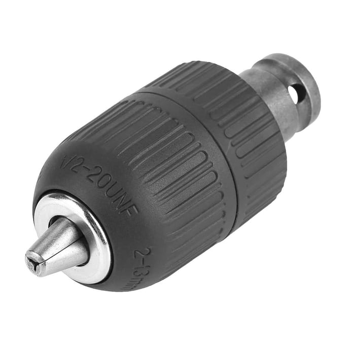 213mm Sleutelloze Boorkop 12 20UNF met 12  Boorkopadapter voor Slagmoersleutel Conversie