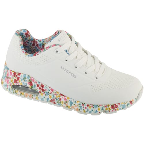 Skechers UNO - MAJESTIC GARDEN Dames Sneakers - Wit